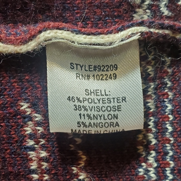 NWT Urban Outfitters Skies Are Blue Tribal Print Angora Blend Sweater Dress - Picture 6 of 7